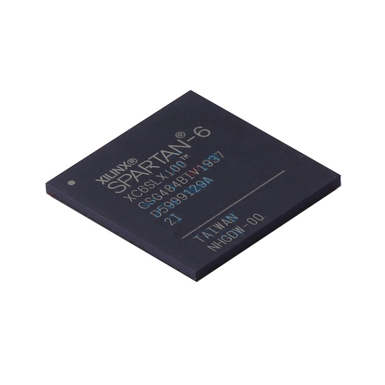 Meilinmchip Dòng chip IC XC6SLX100 mới nhất Dòng cổng lập trình trường IC FPGA 338 I / O 484CSBGA XC6SLX100-2CSG484I