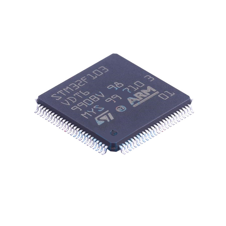 STM32F103VDT6 Linh kiện điện tử LQFP-100 mới và nguyên bản trong kho Tích hợp vi mạch Chip IC STM32F103VDT6