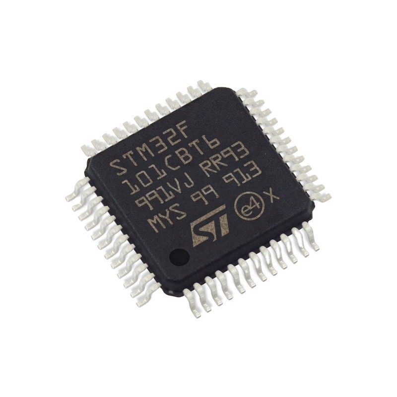 Còn hàng Vi điều khiển IC MCU 32BIT 128KB FLASH 48LQFP mạch tích hợp chip ic STM32F101CBT6
