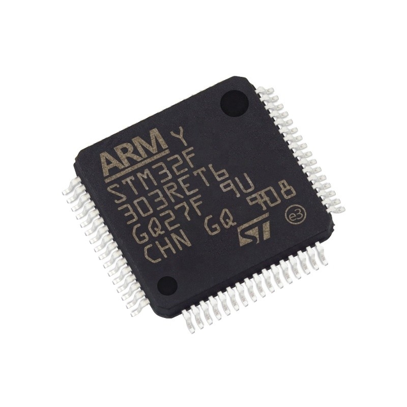 Còn hàng Vi điều khiển IC MCU 32BIT 512KB FLASH 64LQFP mạch tích hợp chip ic STM32F303RET6