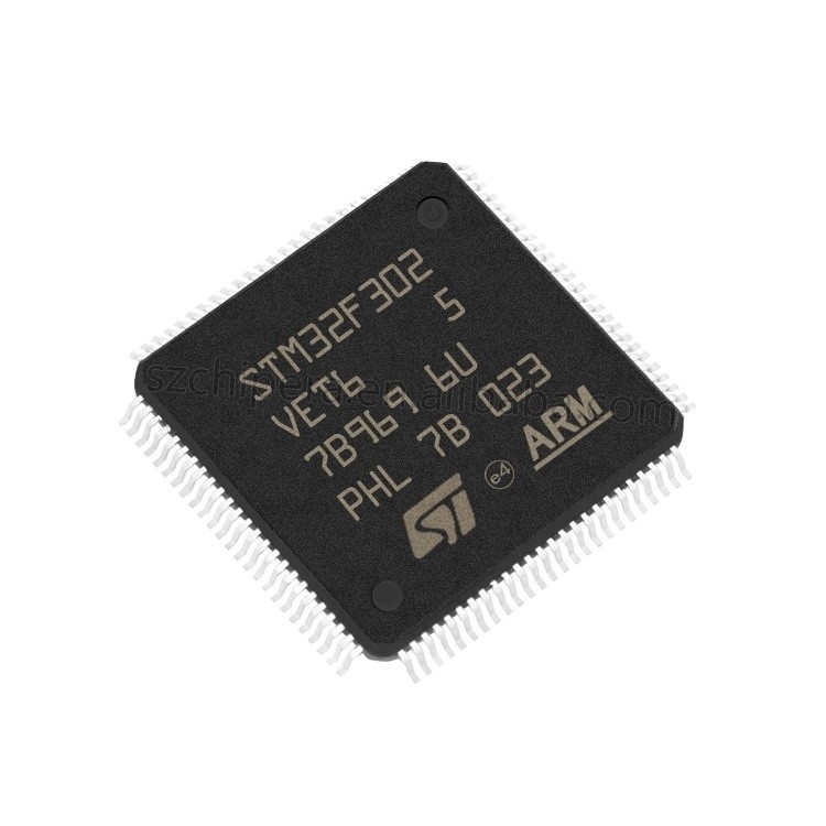 Còn Hàng Vi Điều Khiển MCU 32-bit CÁNH TAY Cortex M4 RISC 512KB Flash 2.5V/3.3V 100-Pin LQFP Khay STM32F302VET6