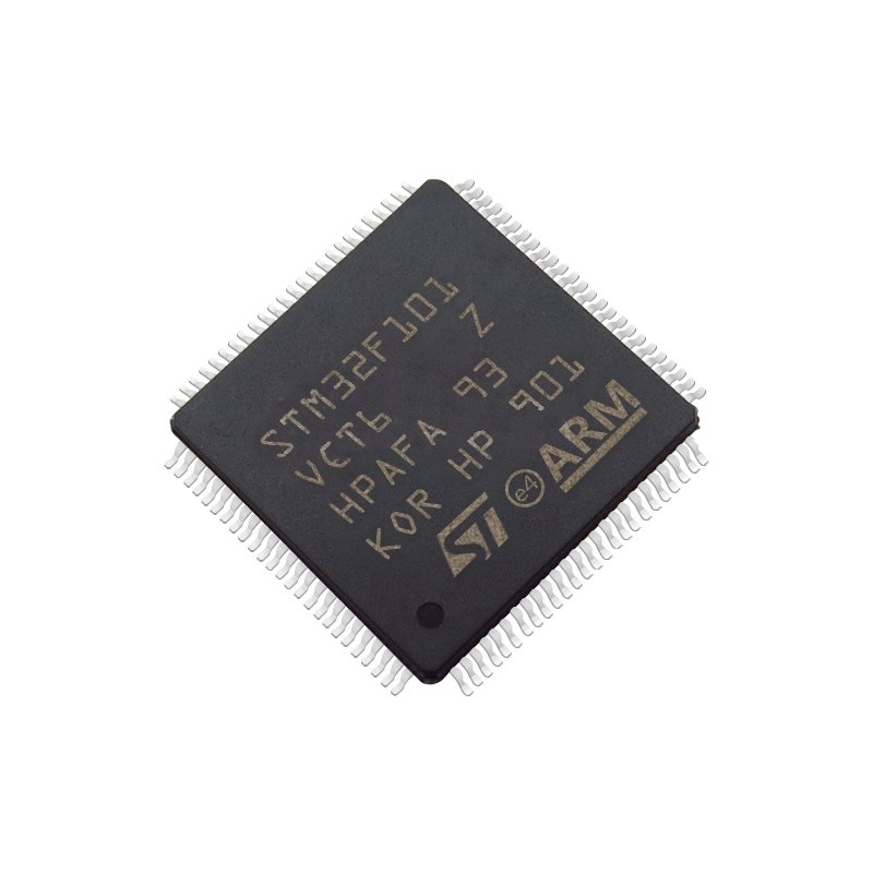 Còn hàng Vi điều khiển và Bộ xử lý IC MCU 32BIT 256KB FLASH 100LQFP mạch tích hợp chip ic STM32F101VCT6