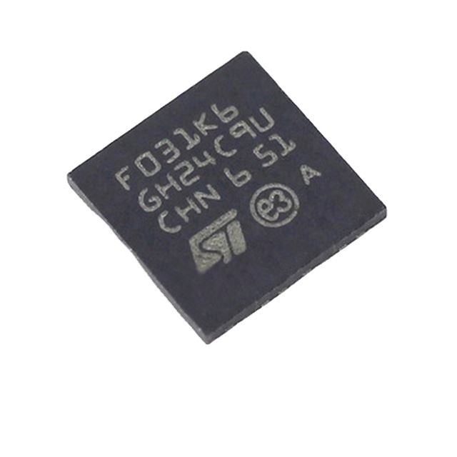 Còn hàng Vi điều khiển IC MCU 32BIT 32KB FLASH 32UFQFPN Linh kiện điện tử Mạch tích hợp STM32F031K6U6