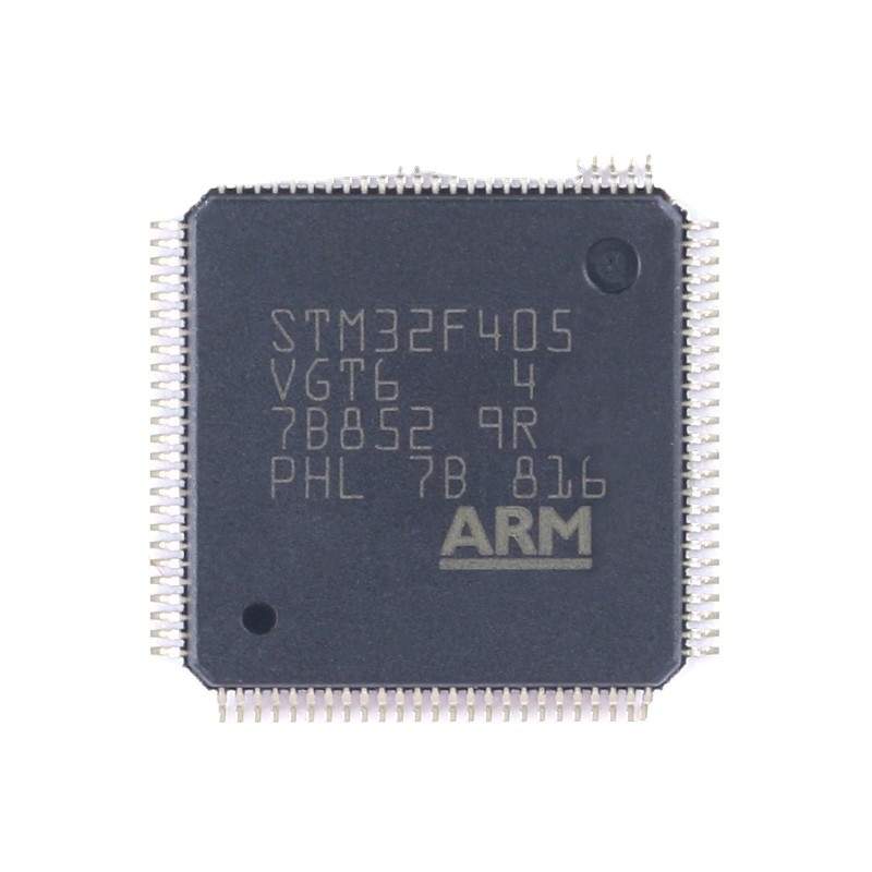 Còn hàng Vi điều khiển IC MCU 32BIT 1MB FLASH 100LQFP Linh kiện điện tử Mạch tích hợp STM32F405VGT6