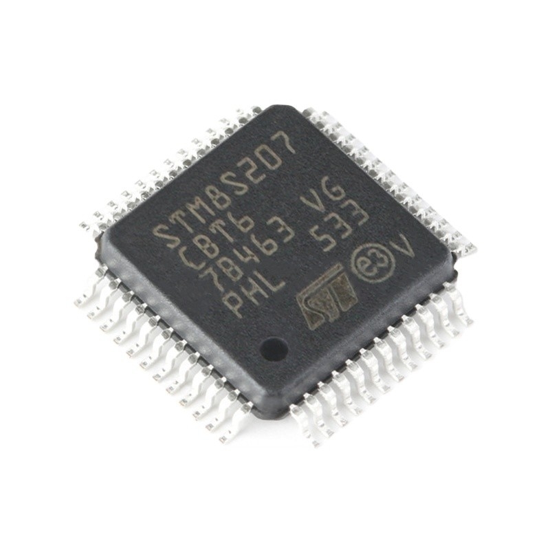 Còn hàng Vi điều khiển IC MCU 8BIT 128KB FLASH 48LQFP Linh kiện điện tử Mạch tích hợp STM8S207CBT6
