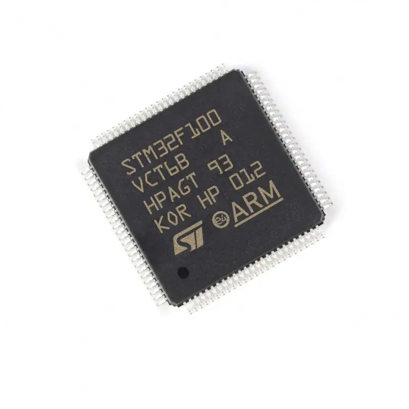 Còn hàng Vi điều khiển IC MCU 32BIT 256KB FLASH 100LQFP mạch tích hợp chip ic STM32F100VCT6B