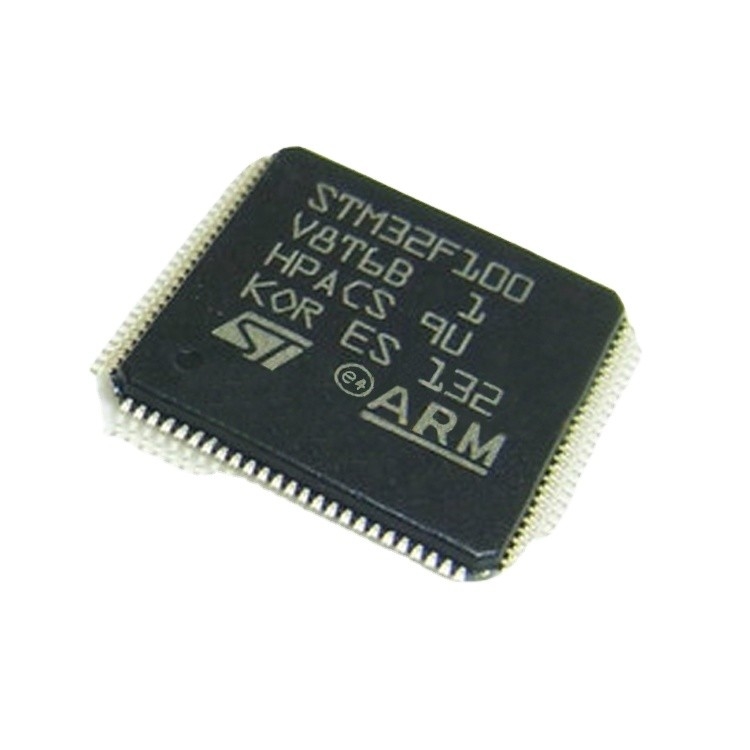Còn hàng Vi điều khiển IC MCU 32BIT 64KB FLASH 100LQFP mạch tích hợp chip ic STM32F100V8T6B