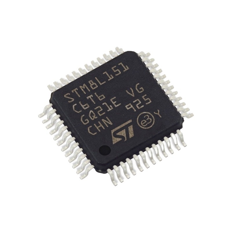 Còn hàng Vi điều khiển IC MCU 8BIT 32KB FLASH 48LQFP mạch tích hợp chip ic STM8L151C6T6