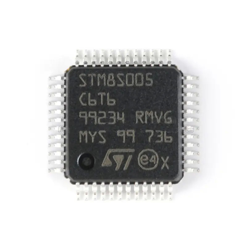 Còn Hàng Vi Điều Khiển MCU 8-bit STM8S STM8 CISC 32KB Flash 3.3V/5V 48-Pin LQFP Linh Kiện Điện Tử STM8S005C6T6