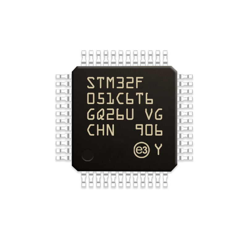 Chuangyunxinyuan STM32F051C6T6 MCU 8-Bit 16MHz 32KB FLASH 48-LQFP Sê-ri Vi điều khiển IC STM32F051C6T6