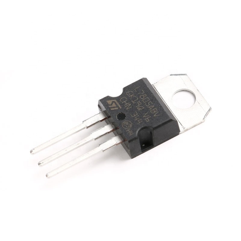 Chuangyunxinyuan Bản gốc Mới Còn hàng IC Quản lý Điện năng TO-220 L7805A Chip IC Mạch tích hợp Nguồn cung cấp điện tử L7805ABV