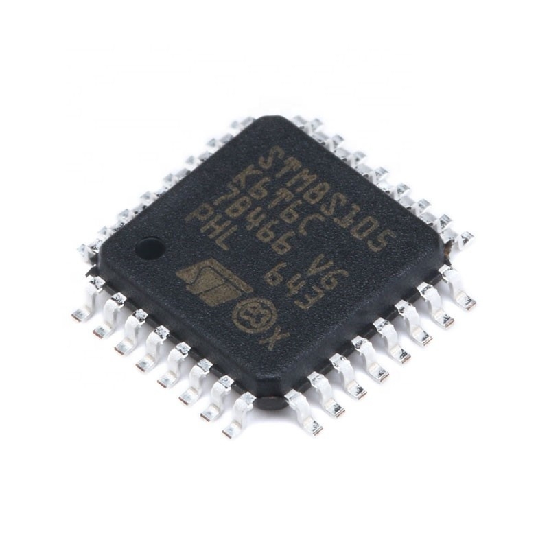 Chuangyunxinyuan Mạch tích hợp Điện tử linh kiện BOM LQFP32 Vi điều khiển nhúng gốc Chip IC STM8S105K6T6C