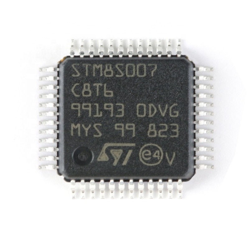 Chuangyunxinyuan IC mới và nguyên bản MCU 8BIT 64KB FLASH MỚI Bộ vi điều khiển 48LQFP STM8S007C8T6