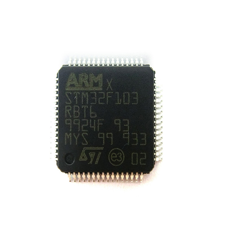 STM32F103RBT6 Mcu 32-bit Stm32f1 Arm M3 Risc 128kb Flash 2.5v/3.3v Ic Lqfp 64 chân