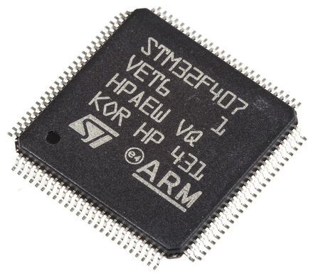 Bộ vi điều khiển STM32F407VET6 chính hãng ARM Cortex-M4 168MHz/512KB Flash RAM: 196KB IC